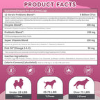 Nature Target premium pet gut health supplement with 12 probiotic strains