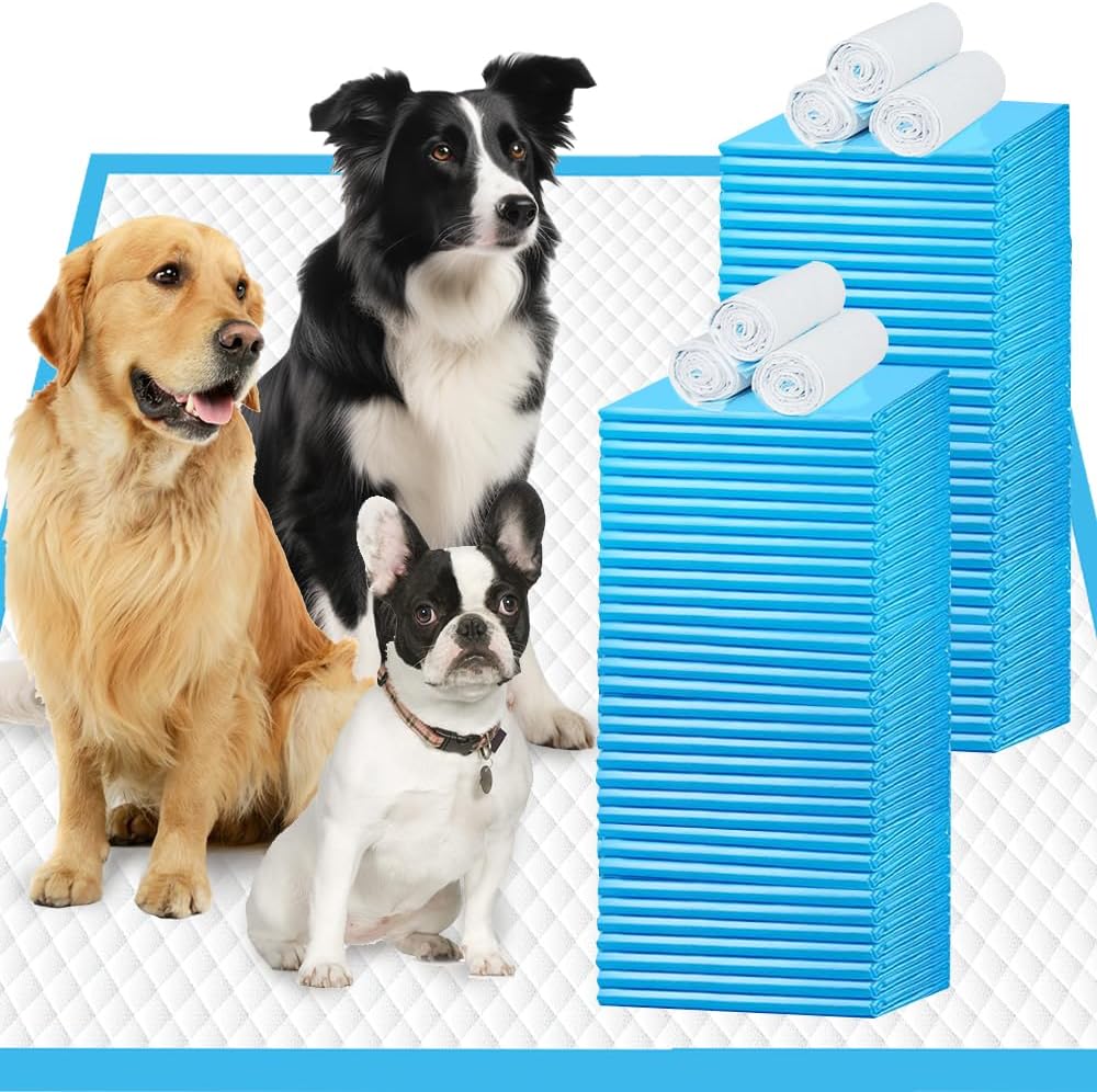IMMCUTE 50 Pack Dog Pee Pads, 30"x36" Great Value Puppy Pads XL, Pee Pads for Dogs Cats Extra Large, Wee Wee Pads for Potty Training, Disposable Doggie Pads Super Absorbent & Leak-Proof - Image 10