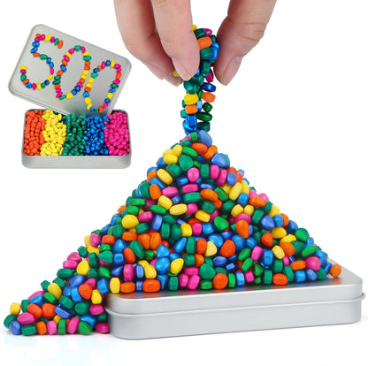 500+ Original Ferrite Putty Multicolor, Sensory Stones, Adult Fidget Stress Relief Desk & Office Item, Ferrite Stones Stocking Stuffers Gifts - Image 1