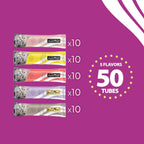 Fussie Cat 5 flavor variety pack packaging details