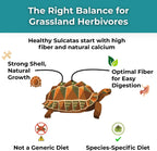 Sulcata Tortoise Calcium and Multivitamin Powder shaker bottle design