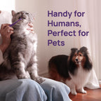HICC PET Toothbrush for Cats & Small Dogs, Vet-Recommended Ergonomic Pet Toothbrush for Easy Teeth Cleaning, Gentle on Gums, Cat & Dog Dental Care, Improves Oral Hygiene. Toothpaste Not Included - Image 9