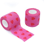 Hand tearing the Keqcqe cohesive bandage tape