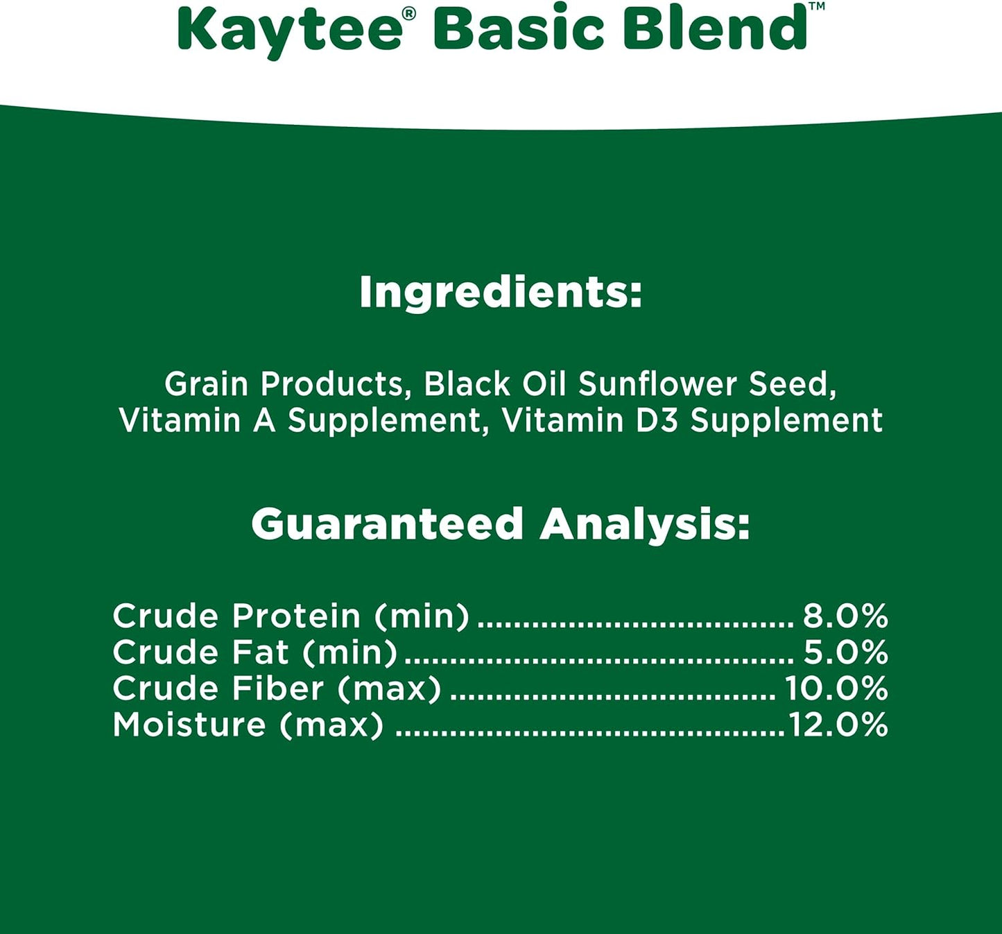Kaytee Wild Bird Food Basic Seed Blend, 5 lb - Image 9