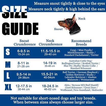 Barkless no pull dog halter showing padded noseband detail