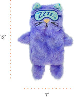 Catstages Purr Pillow top angle view highlighting bright colors and stitching