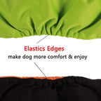 Soft mesh lining detail of the vecomfy premium dog diaper wrap