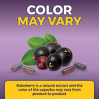 Viva Naturals Elderberry with Vitamin C and Zinc for Adults - 5 in 1 Sambucus Black Elderberry Capsules with Vitamin D3 5000 IU Immunity Supplement, Sambucus Elderberry Immune Support Supplement - Image 7