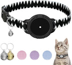 AirTag Cat Collars, Stretchy Collar with Air Tag Holder and Bell - Image 10