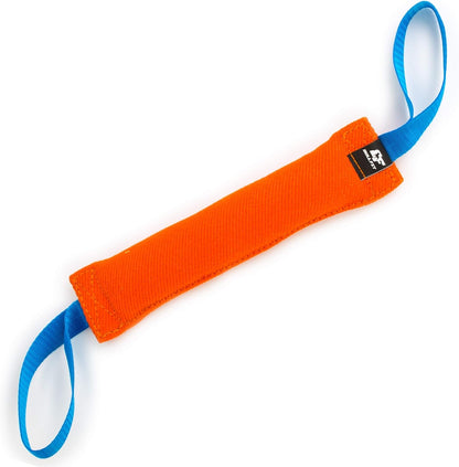 Bull Fit K9 Dog Bite Tug Toy with 2 Strong Handles - Made of Durable & Tear-Resistant French Linen - Perfect for Tug of War, Fetch & Puppy Training - Ideal for Medium to Large Breeds - Image 11