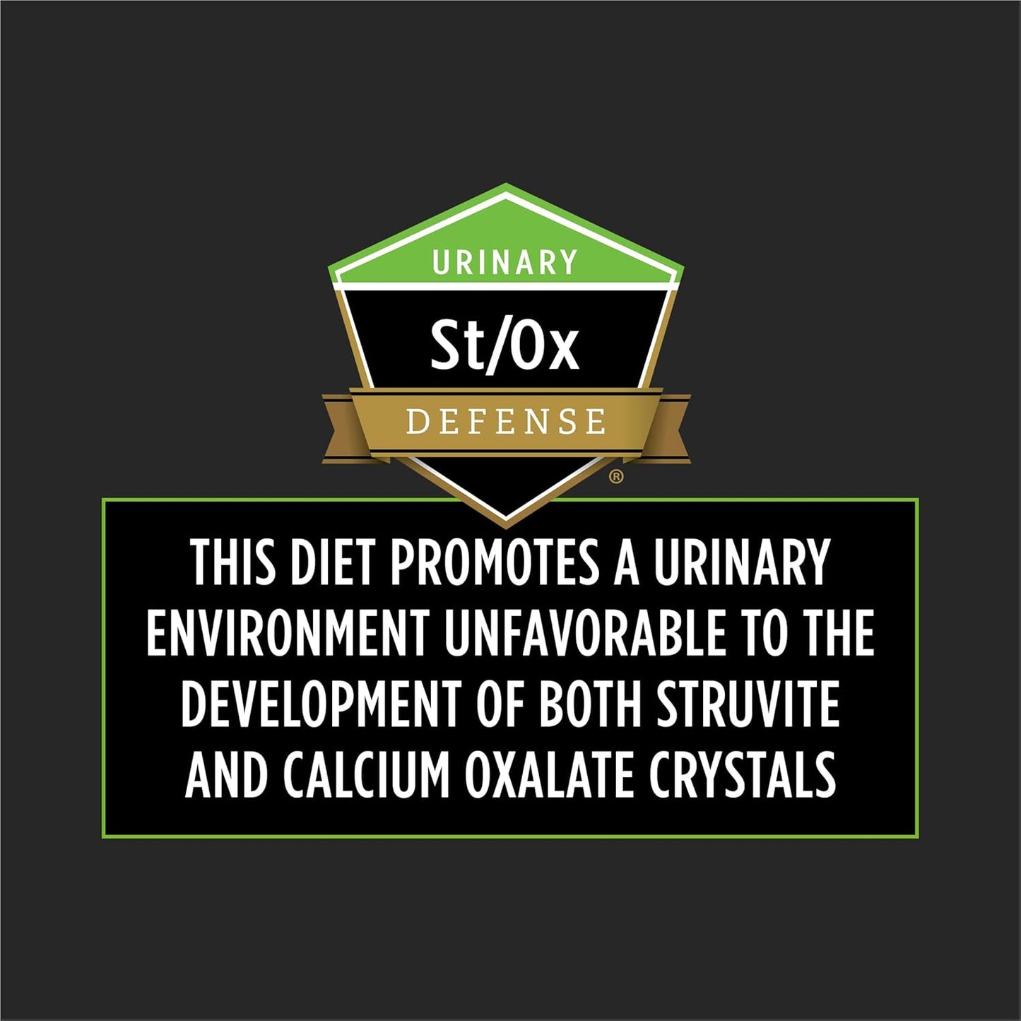 Purina St Ox Defense logo on HA Hydrolyzed feline formula packaging