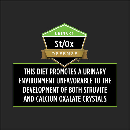 Purina St Ox Defense logo on HA Hydrolyzed feline formula packaging