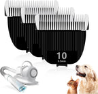 Packaged premium TGSBHIO replacement blade showing the technical specifications for pet vacuums.