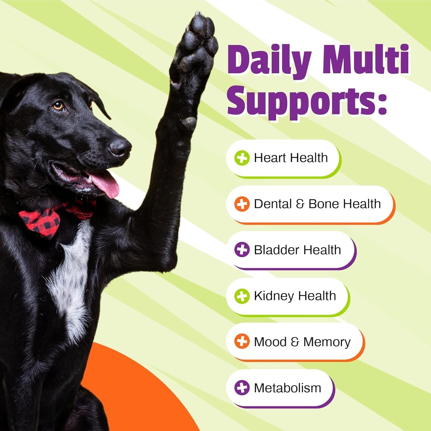 Pet Naturals Daily Multi supplement label nutritional facts