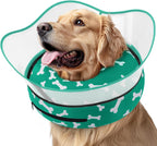 Supet Raised Inflatable Dog Cone Collar to Stop Licking, Soft Dog Cone Alternative After Surgery, Doggie Neck Donut Collar for Small Medium Large Dogs - Image 10