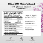 Microbiome Labs MegaSporeBiotic active spore strains overview