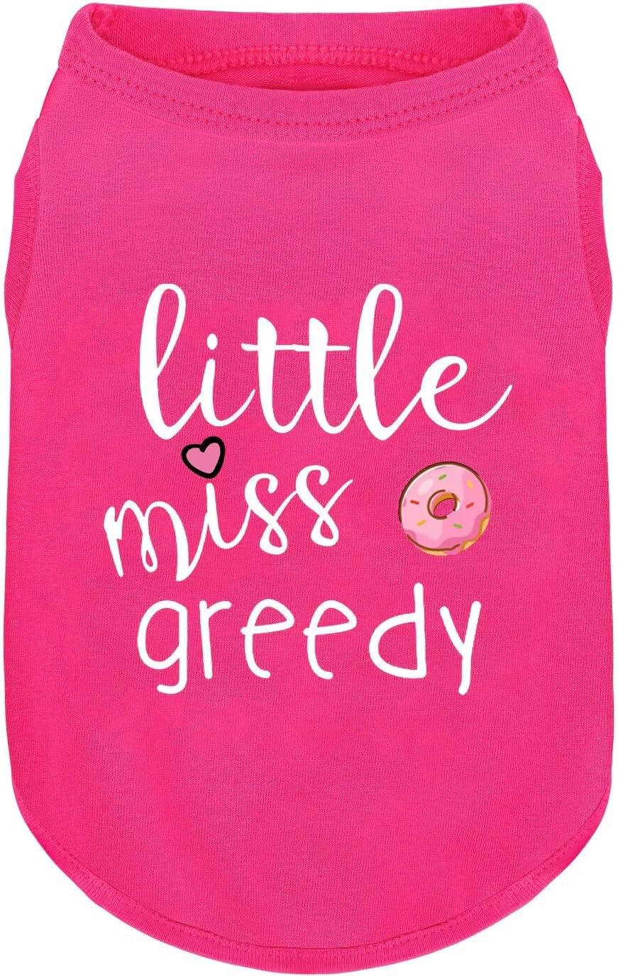 Back view of dog in soft breathable pink pet clothing
