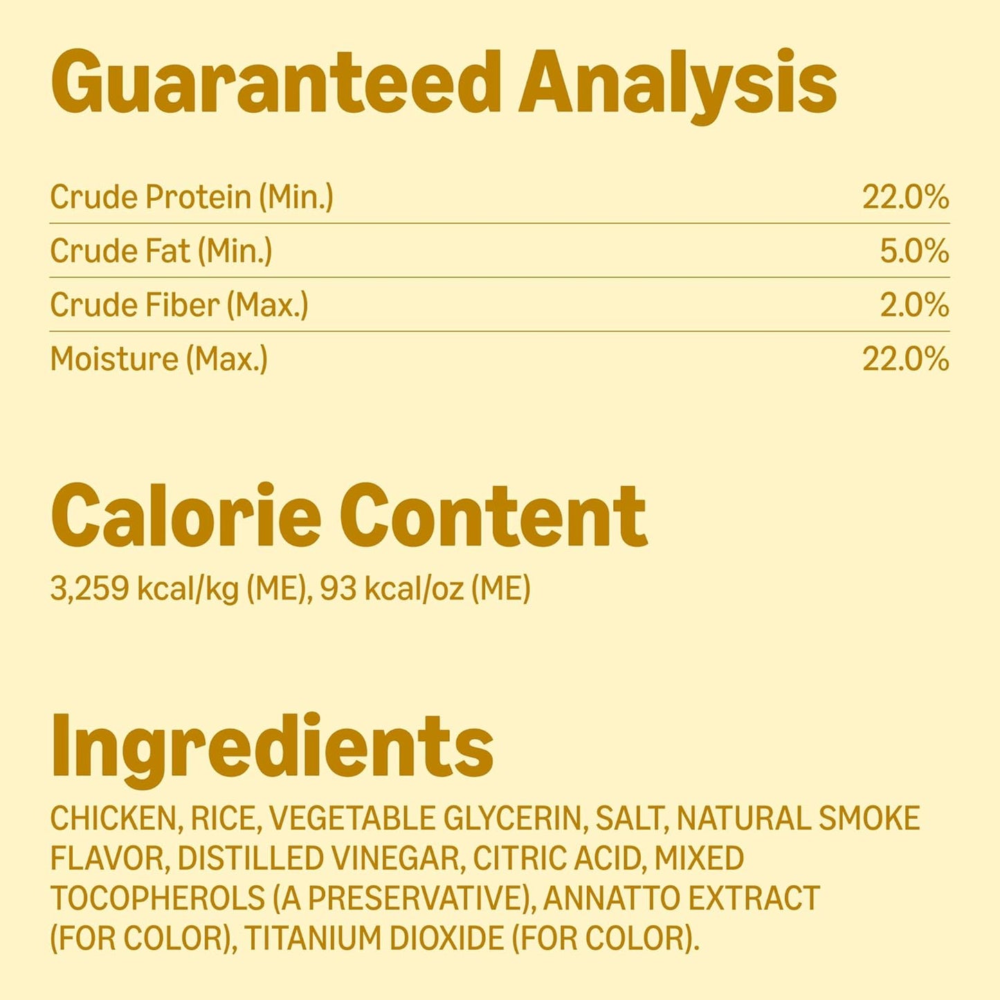 Premium soft dog snacks with no corn soy or wheat by Amazon Basics