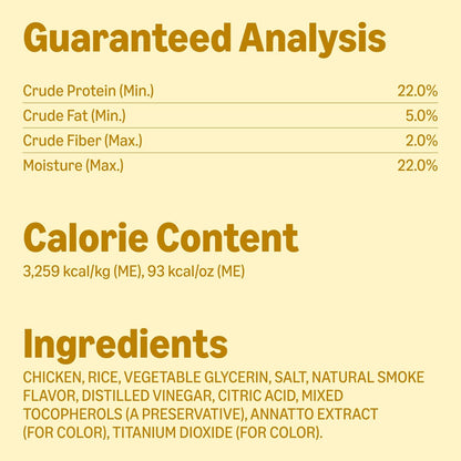 Premium soft dog snacks with no corn soy or wheat by Amazon Basics