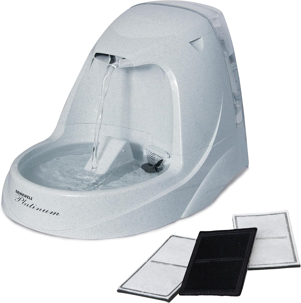 PetSafe Drinkwell Platinum Dog and Cat Water Fountain, Automatic Drinking Fountain for Pets, 168 Ounce,Grey - Image 10
