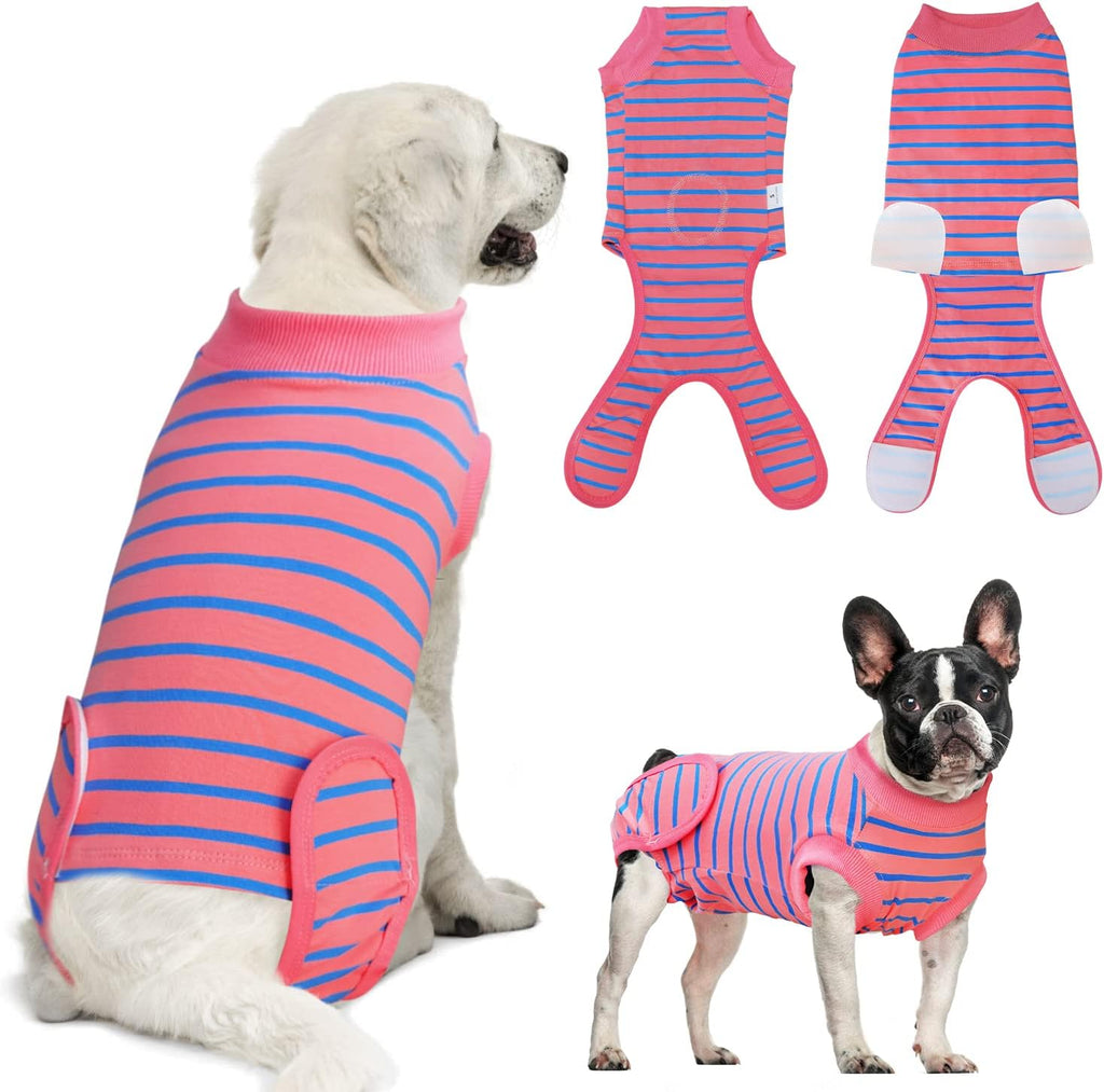 Karoku machine washable protective dog clothing size small side view