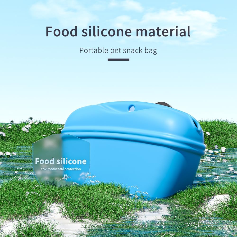 Demonstration of the flexible food grade silicone pouch being flipped inside out for easy cleaning.