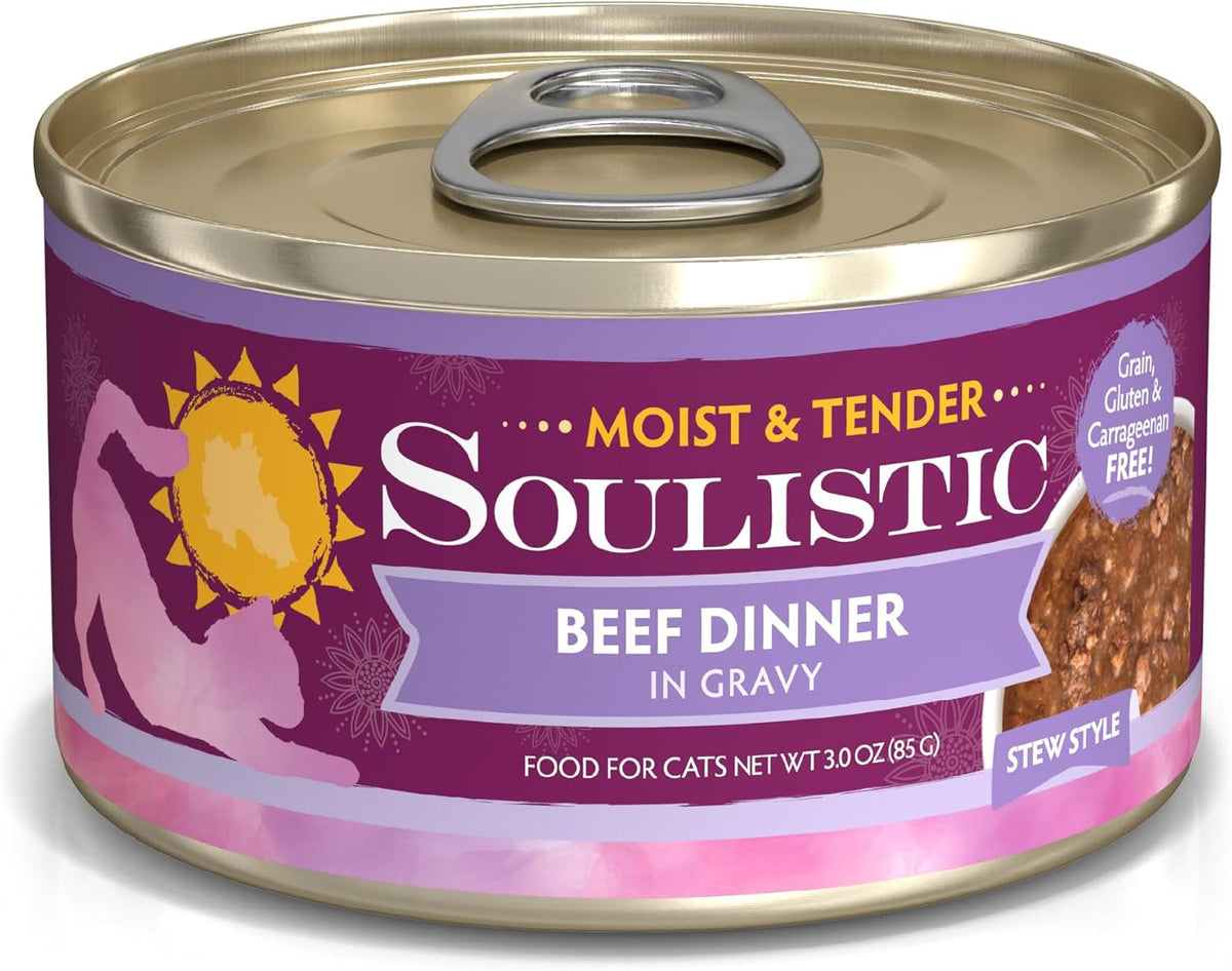 Soulistic Moist and Tender, Salmon Dinner in Gravy, 5.5oz Can, Pack of 8 - Image 11
