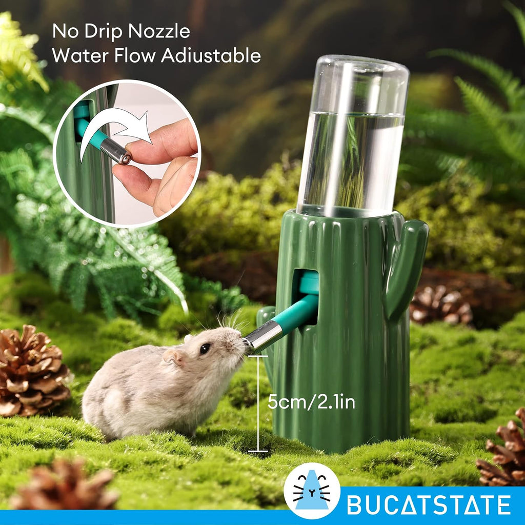 Bucatstate ceramic water bottle stand with double-ball nozzle