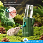 Bucatstate ceramic water bottle stand with double-ball nozzle