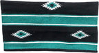 Majestic Ally premium horse saddle blanket unfolded to show full geometric design.