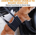 Durable Oxford fabric exterior of portable dog lift sling