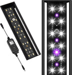 REPTITRIP 16-Inch LED UVB Reptile Light with Auto On/Off & Preset Day-Night Cycle Dimming, 4 UVI Modes Fixture Controller, 14W Aluminum UVA UVB Lamp for Bearded Dragons, Turtles & Snakes, 6500K - Image 11