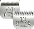 50# 0.2mm 1/125" Blade, Pet Grooming Clipper Replacement Blades Compatible with andis/wahl/Oster Dog A Series Clippers, Detachable, Size 50, Stainless Steel, Extremely Short in Length (S50) - Image 10