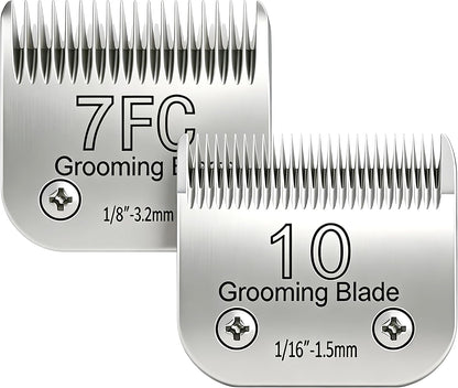 50# 0.2mm 1/125" Blade, Pet Grooming Clipper Replacement Blades Compatible with andis/wahl/Oster Dog A Series Clippers, Detachable, Size 50, Stainless Steel, Extremely Short in Length (S50) - Image 10