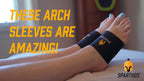 Packaging view of Sparthos Plantar Fasciitis Support imported from the USA.