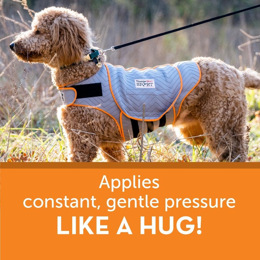 Thundershirt drug free dog calming vest package and included instructions
