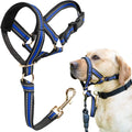 Barkless Muzzle Leash for heavy pullers side profile