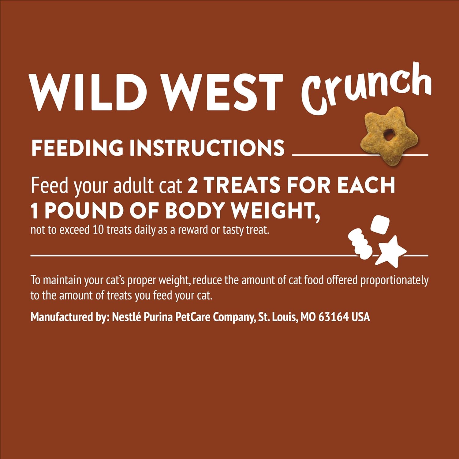 Purina Friskies Cat Treats, Party Mix Wild West Crunch - (Pack of 10) 2.1 oz. Pouches - Image 10