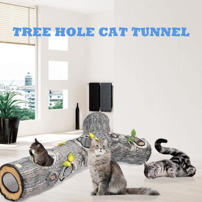 Premium imported rustic cat tunnel bed layout for multiple large pets