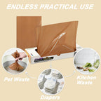 Convenient storage box for BOS pet waste bags