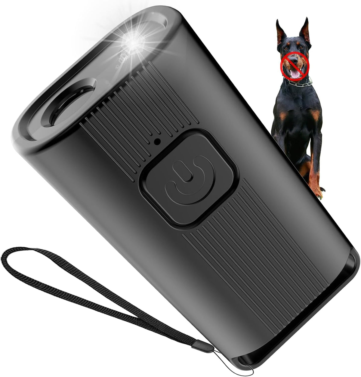 Baopilong mini ultrasonic dog bark deterrent device front view