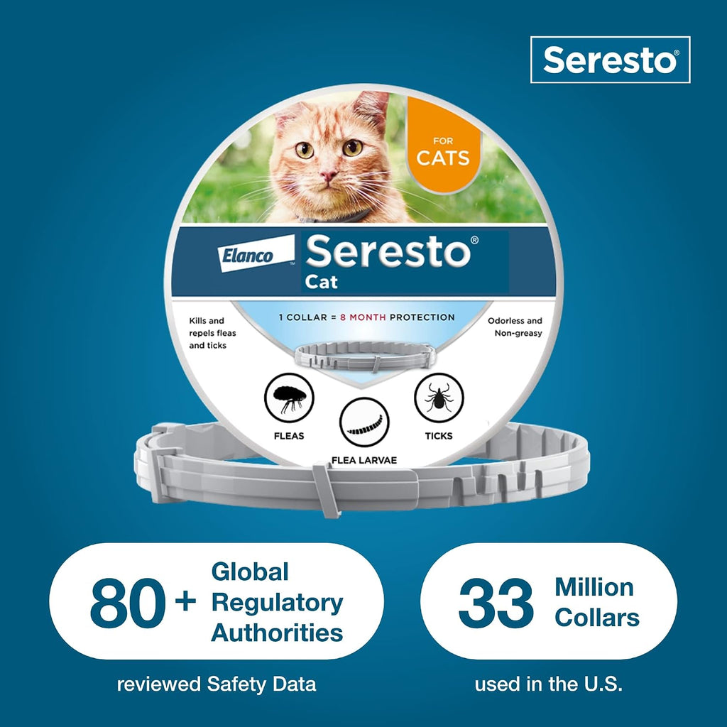 Bayer Seresto flea and tick treatment collar side profile