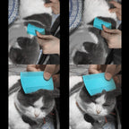 Fine tooth flea comb for removing nits and ticks