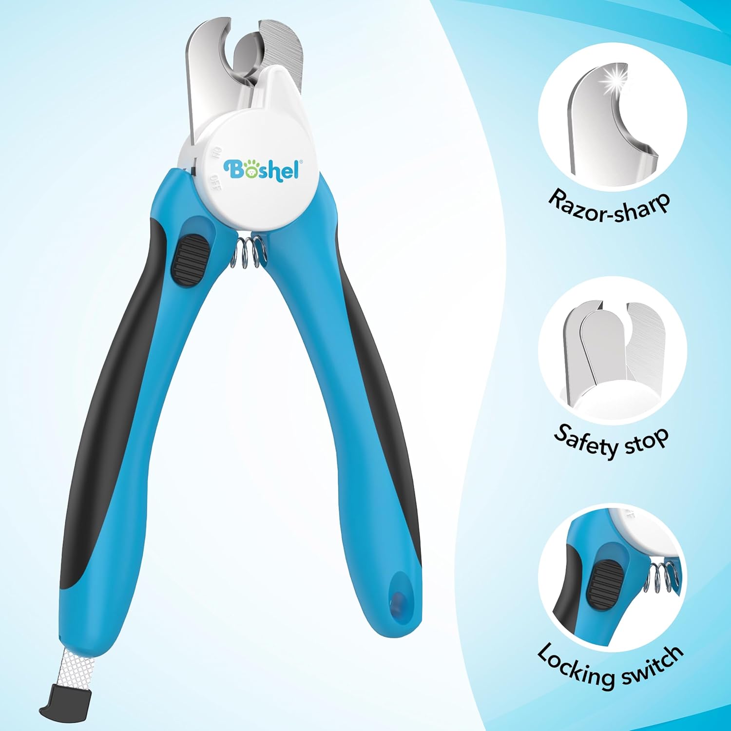 Boshel stainless steel nail clipper for large dogs