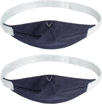 SyunsXoon adjustable chin strap replacement for ResMed front view on model