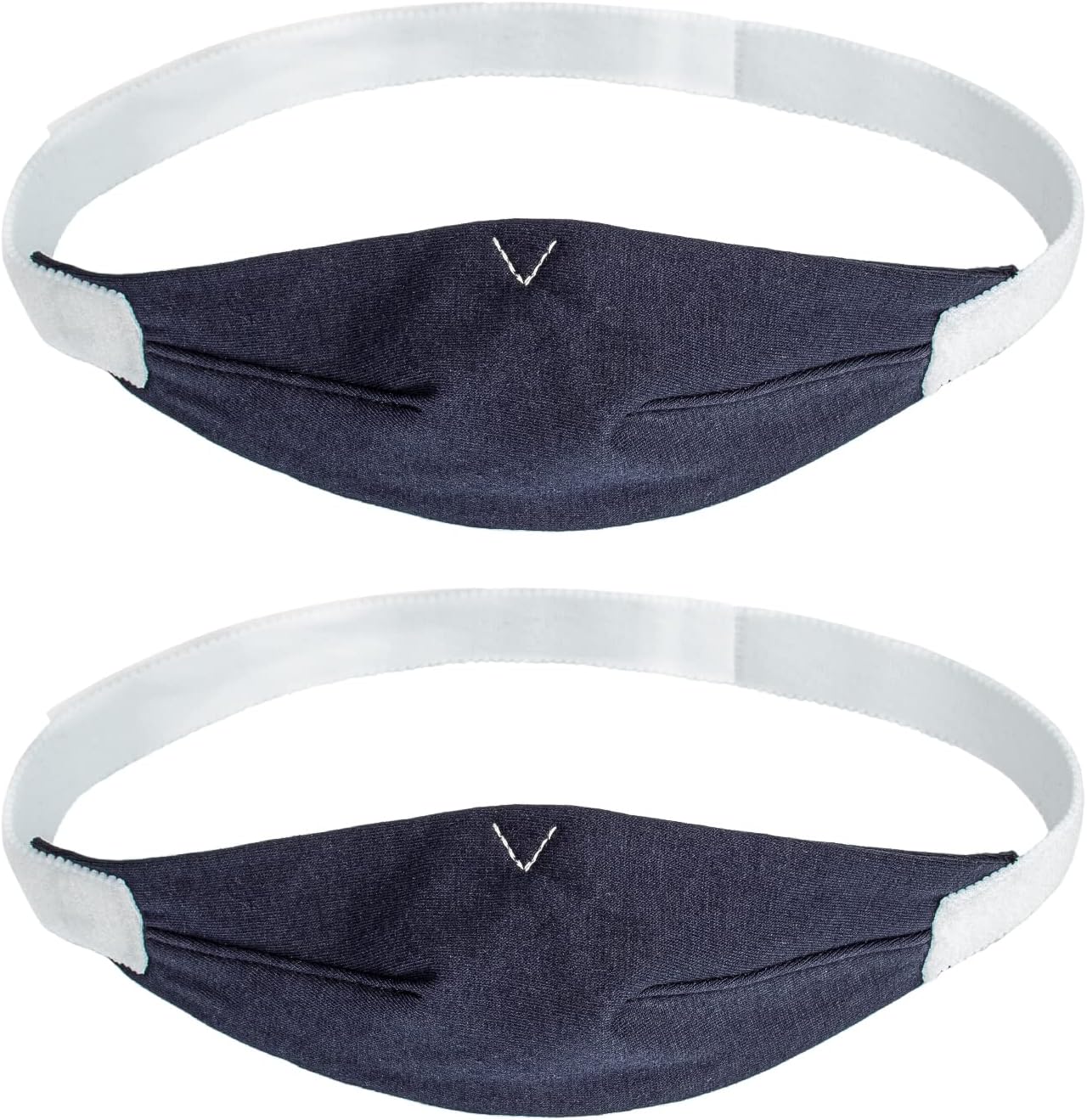 SyunsXoon adjustable chin strap replacement for ResMed front view on model