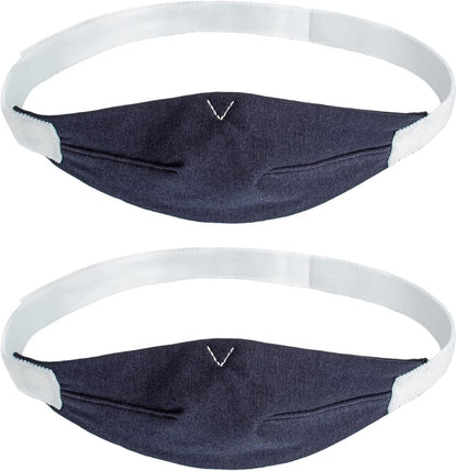 SyunsXoon adjustable chin strap replacement for ResMed front view on model