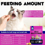 RSGRT daily cat treats displaying the unique crunchy and creamy dual-texture bite.