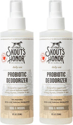 SKOUT'S HONOR Probiotic Pet Deodorizer Spray- Hydrating Daily-Use with Avocado Oil & Omega-3s, Microbiome Friendly Certiified, Paraben & Sulfate-Free, 97% Natural, 8oz, Sunkissed Coconut - Image 12