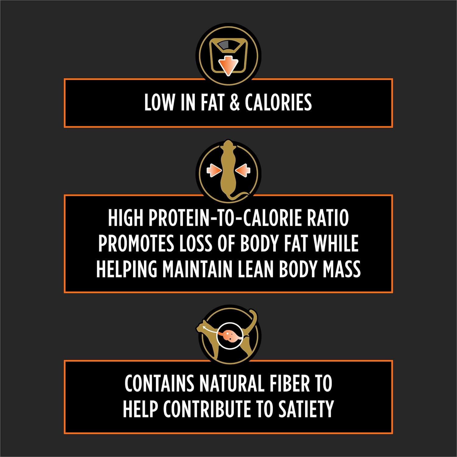 Purina therapeutic feline dry food for obesity management and urinary health support